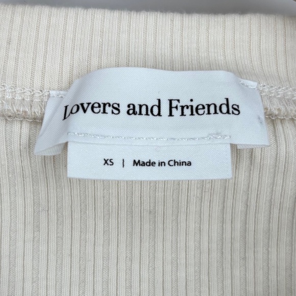 Revolve Lovers + Friends Lynn Top Cropped Ribbed Lynn Top - Picture 5 of 7